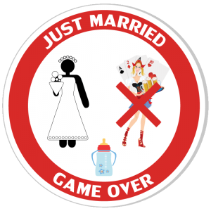 Game over - just married